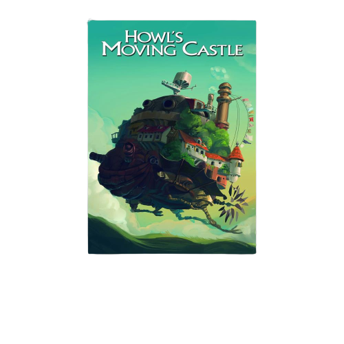 Classic Howl Moving Castle Canvas Art and Wall Art Poster Picture Print Modern Family bedroom Decor removebg preview 5 - Howl's Moving Castle Shop