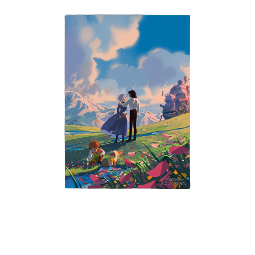 Classic Howl Moving Castle Canvas Art and Wall Art Poster Picture Print Modern Family bedroom Decor removebg preview 7 - Howl's Moving Castle Shop