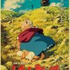 Howl s Moving Castle Hayao Miyazaki Cartoon Movie High Quality Vintage Poster Canvas Prints Wall Decor.jpg 640x640 7 - Howl's Moving Castle Shop