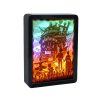 Paper Cut Light Box Anime Lamp Howls Moving Castle 3D Shadow Box Frames Pictures Customize 3D - Howl's Moving Castle Shop
