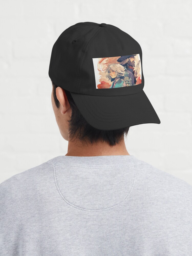 ssrcodad_hatmens10101001c5ca27c6back_fronttall_portrait750x1000-bgf8f8f8 Howl Moving Castle Japanese Cap Official Howls Moving Castle Merch