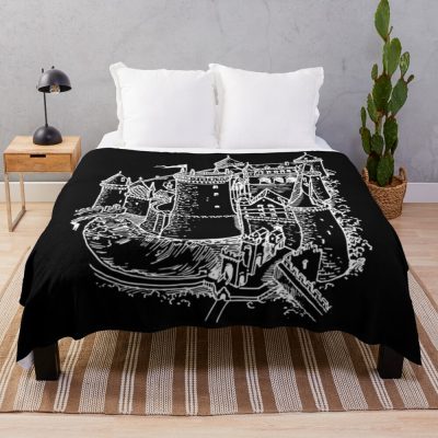 Howls Moving Castle Classic Throw Blanket Official kaliuchisshop Merch
