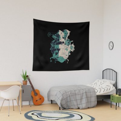 Howl'S Moving Castle Tapestry Official kaliuchisshop Merch