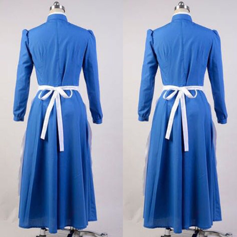 2021-Howl-s-Moving-Castle-Sophie-Hatter-Cosplay-Costume-Dress-For-Party-Costume-Halloween-Maid-Cosplay-3 2021 Howl s Moving Castle Sophie Hatter Cosplay Costume Dress For Party Costume Halloween Maid Cosplay 3 - Howl's Moving Castle Shop