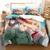 Cartoon Movie Howl s Moving Castle Bedding Set Anime Duvet Cover Pillowcase Kids Bed Set Twin.jpg - Howl's Moving Castle Store