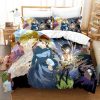Cartoon Movie Howl s Moving Castle Bedding Set Anime Duvet Cover Pillowcase Kids Bed Set Twin.jpg 640x640 3 - Howl's Moving Castle Store