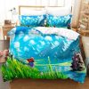 Cartoon Movie Howl s Moving Castle Bedding Set Anime Duvet Cover Pillowcase Kids Bed Set Twin.jpg 640x640 7 - Howl's Moving Castle Store
