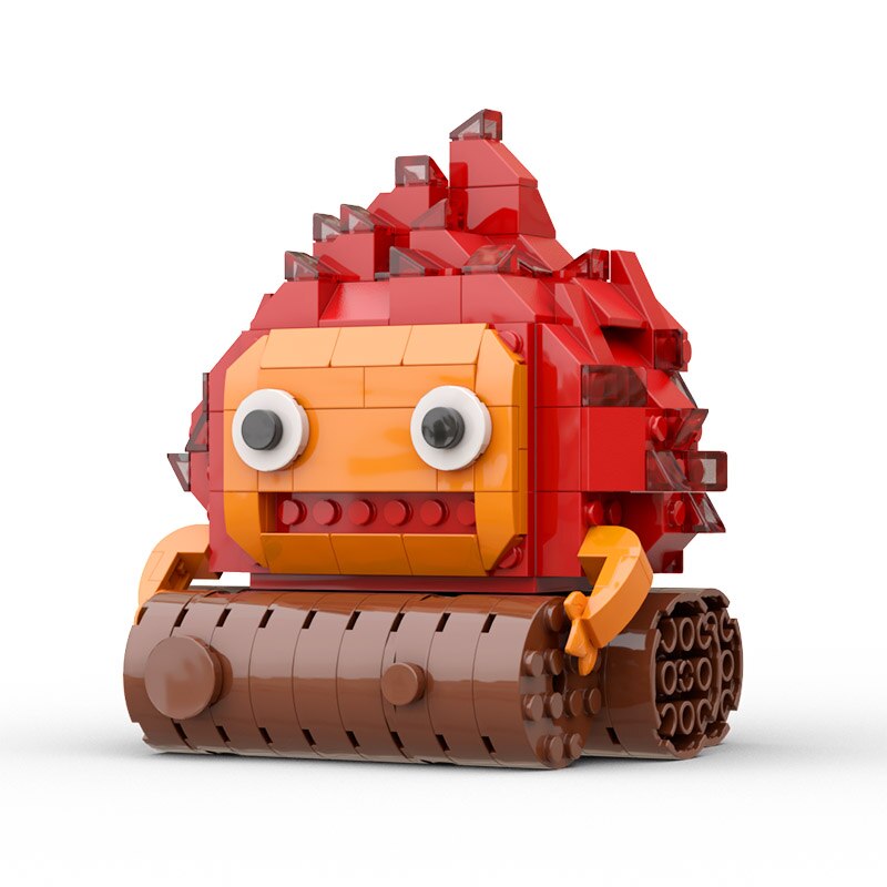 Fire-Demon-Calcifer-Anime-Miyazakied-Hayao-Howls-Moving-Castle-Figure-Building-Block-Kit-Porco-RossoRed-Pig-2 Fire Demon Calcifer Anime Miyazakied Hayao Howls Moving Castle Figure Building Block Kit Porco RossoRed Pig 2 - Howl's Moving Castle Shop