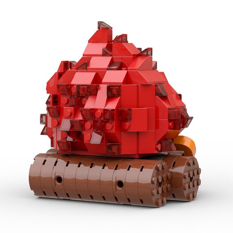 Fire-Demon-Calcifer-Anime-Miyazakied-Hayao-Howls-Moving-Castle-Figure-Building-Block-Kit-Porco-RossoRed-Pig-4 Fire Demon Calcifer Anime Miyazakied Hayao Howls Moving Castle Figure Building Block Kit Porco RossoRed Pig 4 - Howl's Moving Castle Shop