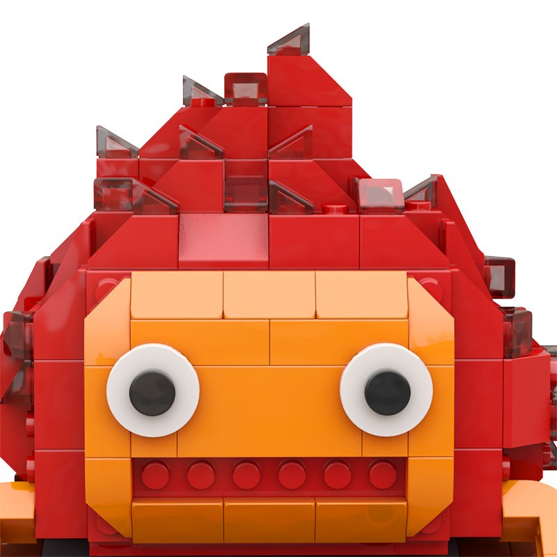 Fire-Demon-Calcifer-Anime-Miyazakied-Hayao-Howls-Moving-Castle-Figure-Building-Block-Kit-Porco-RossoRed-Pig-5 Fire Demon Calcifer Anime Miyazakied Hayao Howls Moving Castle Figure Building Block Kit Porco RossoRed Pig 5 - Howl's Moving Castle Shop