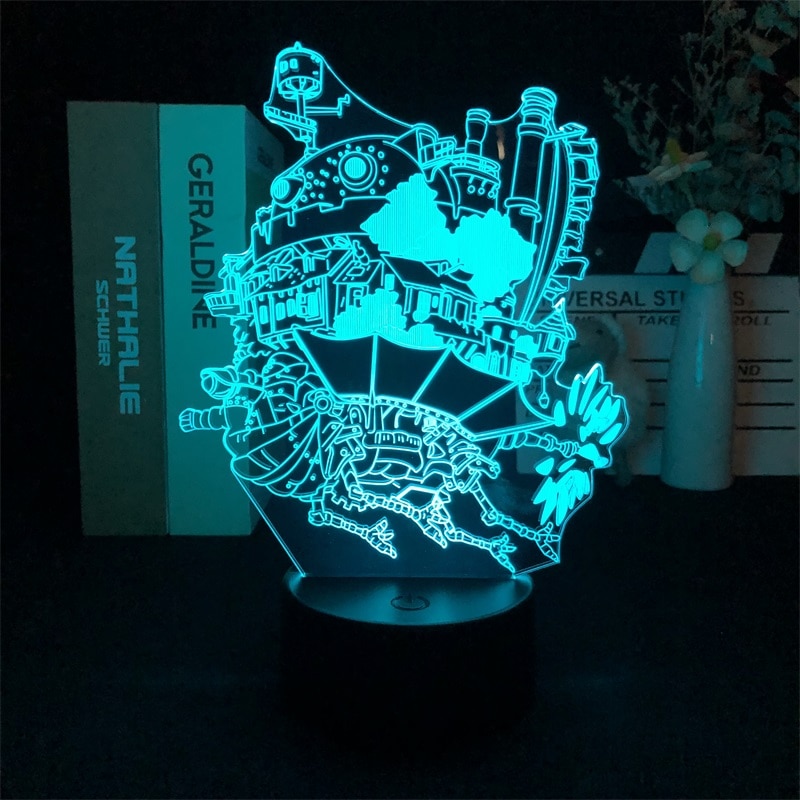 Moving Castle 3D Night Light