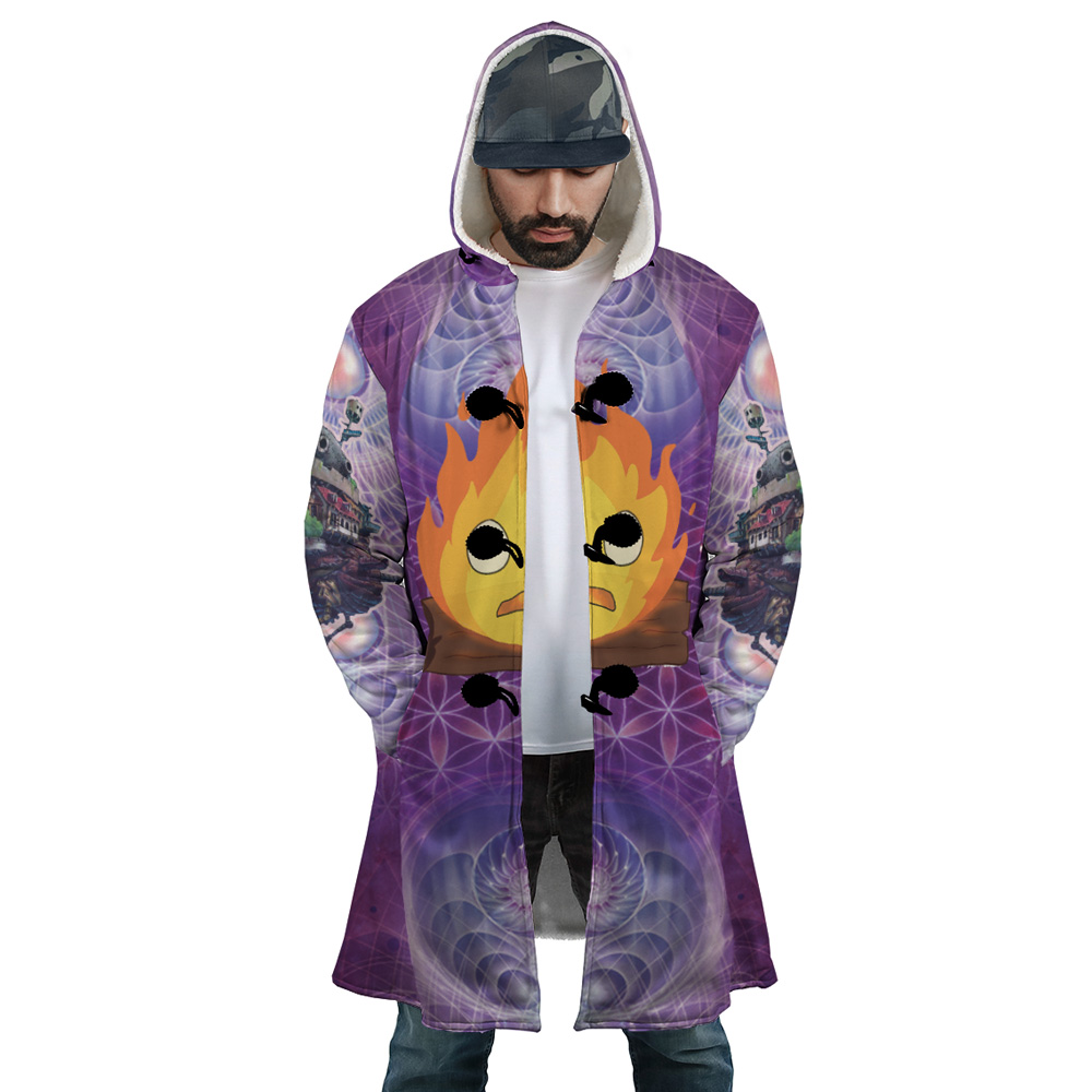 Trippy-Howls-Moving-Castle-SG_AOP-Hooded-Cloak-Coat-FRONT_Mockup.jpg Trippy Howls Moving Castle SG AOP Hooded Cloak Coat FRONT Mockup - Howl's Moving Castle Shop