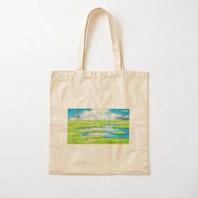 Howl'S Moving Castle Landscape Tote Bag Official Haikyuu Merch