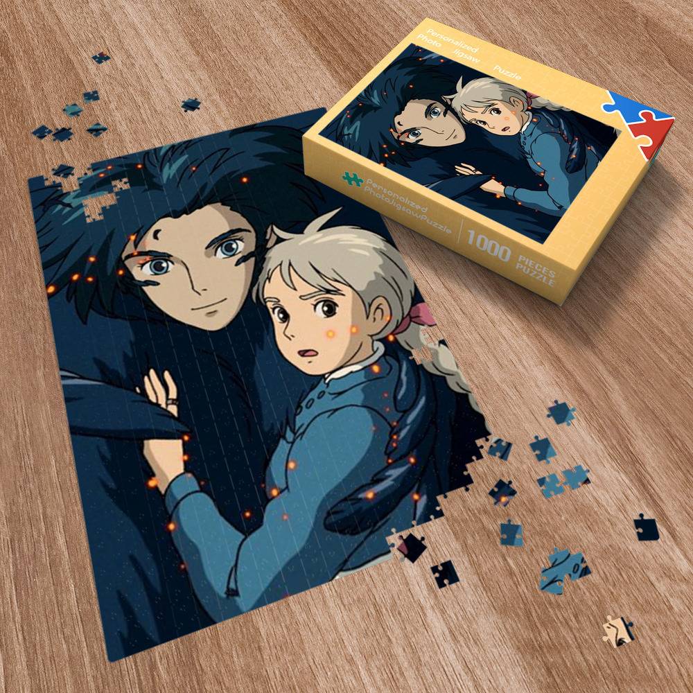 Howl's Moving Castle Black Wings Howl Puzzle